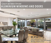 Aluminium windows and doors