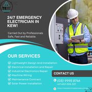 Emergency Electrician Kew – Available 24/7